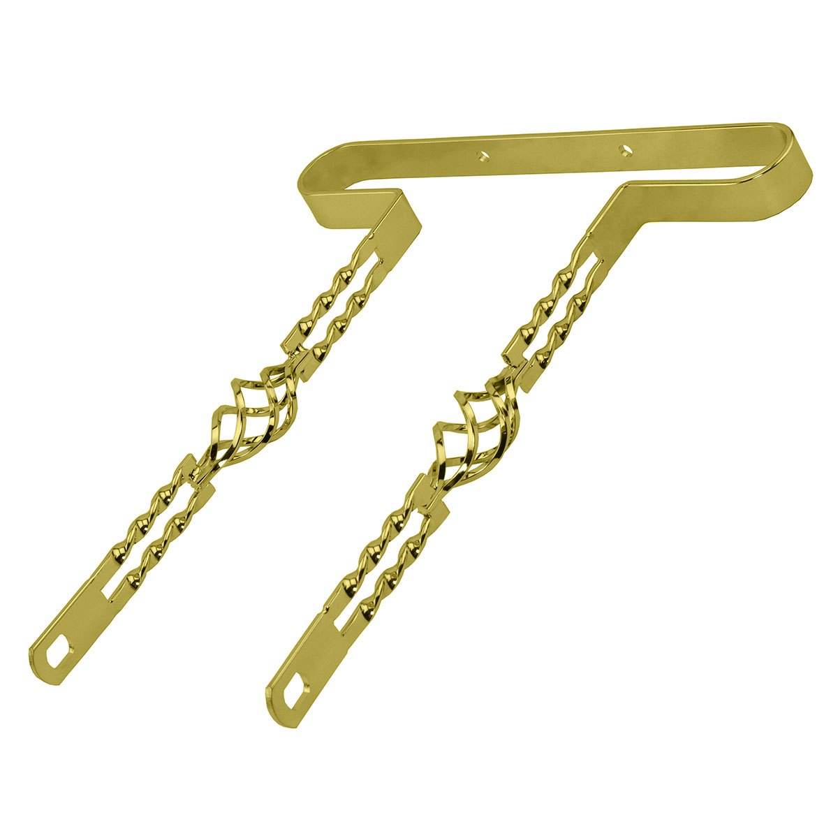 20 Lowrider 2/Cage Double Twisted Bumper Front/Rear Gold.